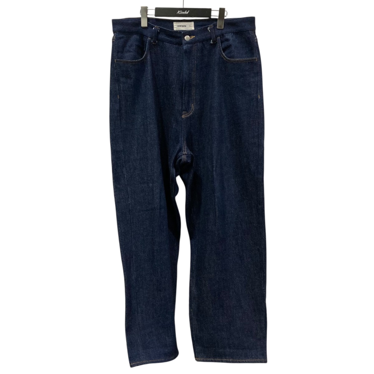 新品 25SS everyone パンツ EV24-PT26 324P▲ everyone エブリワン two tuck wide twill trouser 2タック