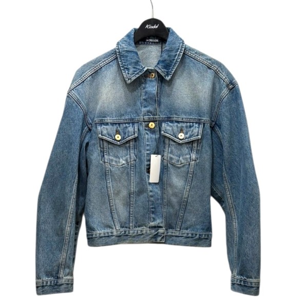 【中古】 JACQUEMUS　 De-Nimes デニムジャケット 241DE036-1513 ブルー サイズ：36 【270925】（ジャックムス）
