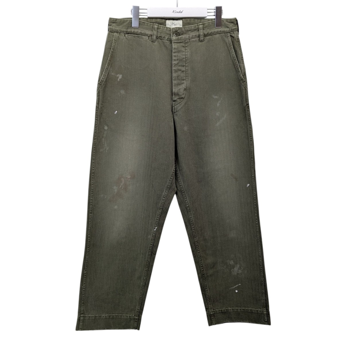 楽天市場】【中古】HERILL 25SS khaki別注 Duck Cargo Pants カーゴ