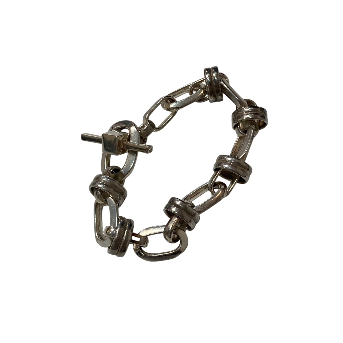 SAINT LAURENT サンローラン チェーンリング size10 中古・古着通販】Saint Laurent Paris (サンローランパリ