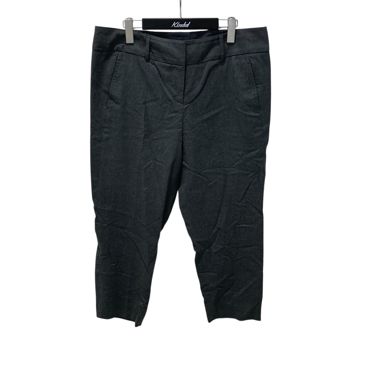 GIORGIO ARMANIブラック スラックス 未使用タグ付ノータック 中古・古着通販】GIORGIO ARMANI (ジョルジオアルマーニ) ［古着