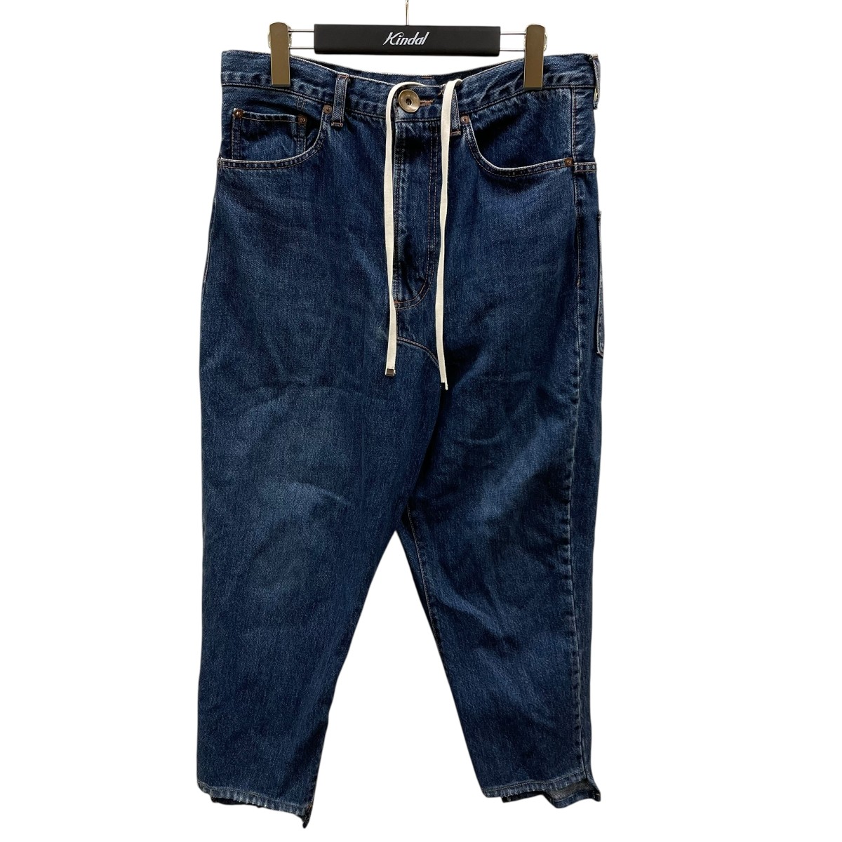 24AW メゾンミハラヤスヒロ ペイントデニムベイカーパンツ サイズ44