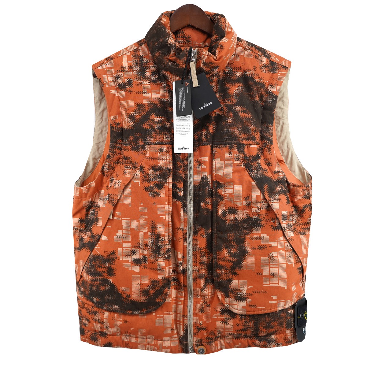 楽天市場】【中古】 STONE ISLAND ストーンアイランド ダウンベスト