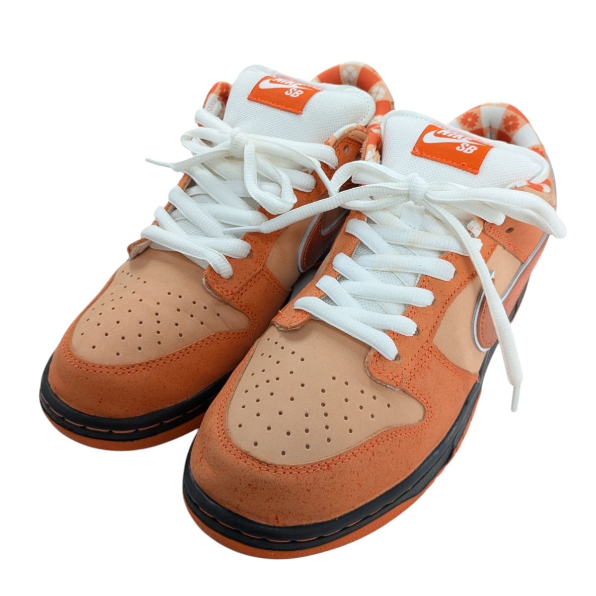 【中古】concepts×NIKE SB 「NIKE SB DUNK LOW OG QS Orange Lobster」スニーカー オレンジフロスト 大きさ：27珊 【290526】（コンセプツ×ナイキエスビー）