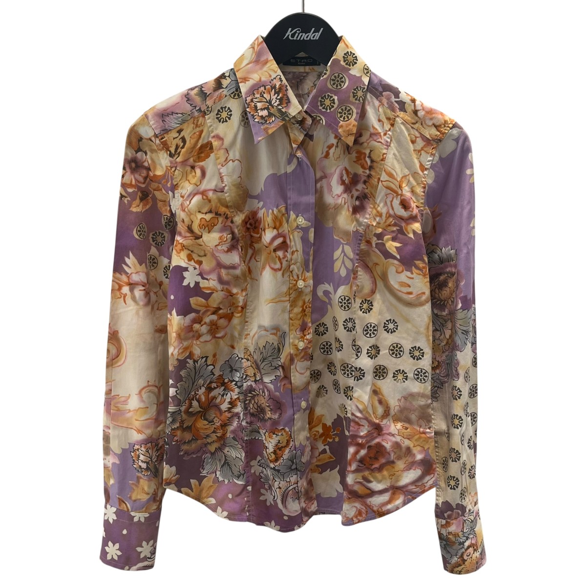 楽天市場】【中古】 ETRO （エトロ）花柄 シャツ 総柄 ｼｬﾂ メンズ衣類