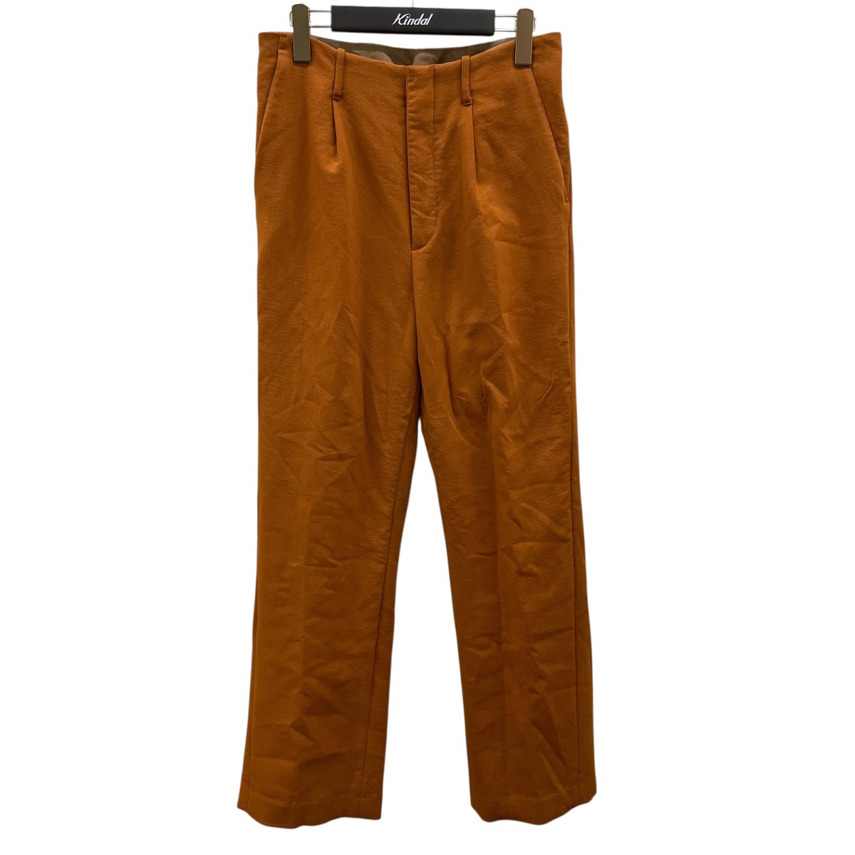 【中古】 AURALEE ウールスラックスパンツ A21AP02WP ブラウン サイズ：3 【価格見直し】