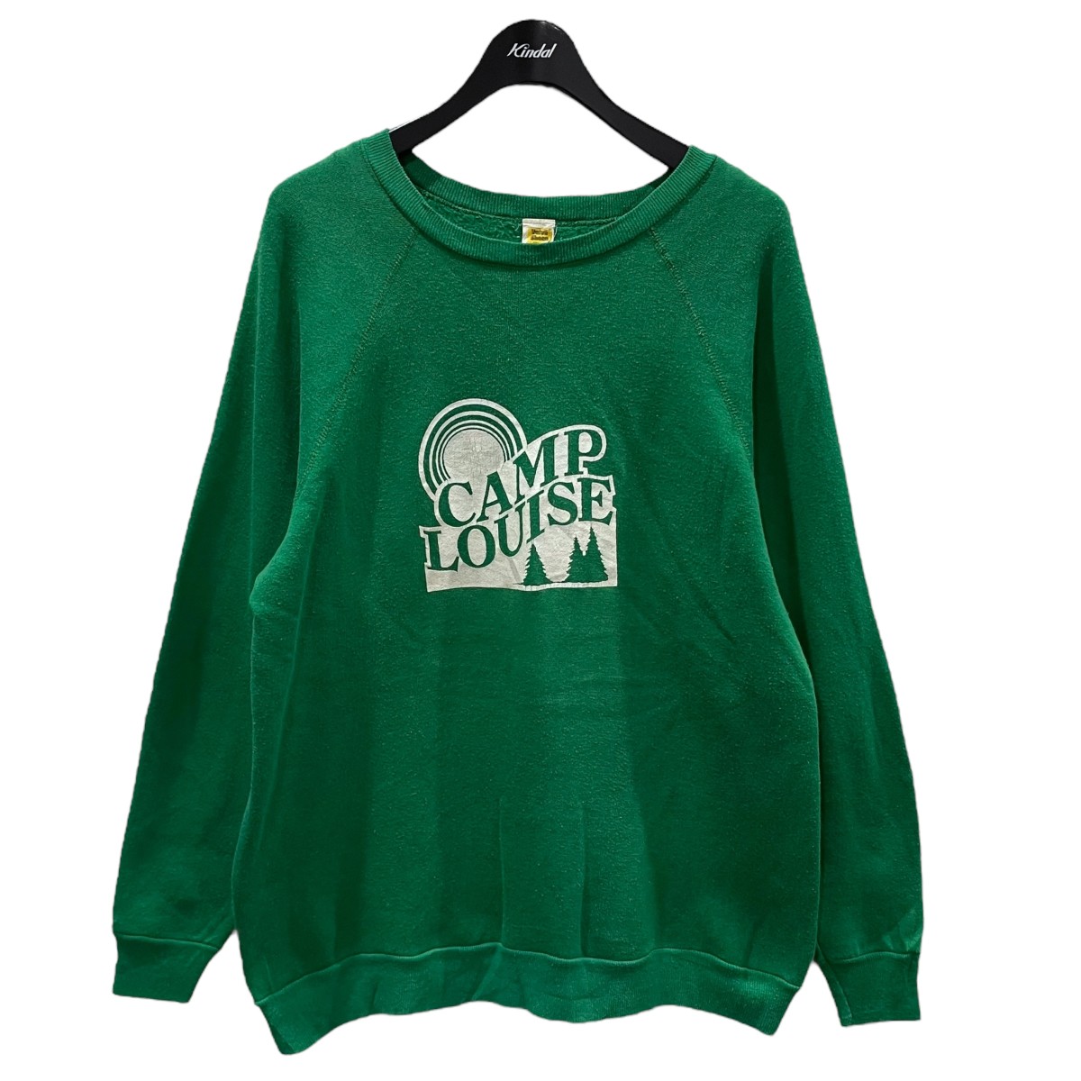 【中古】\u003cBR\u003eVelva Sheen\u003cBR\u003eスウェットトレーナー CAMP LOUISE キャンプルイズ 緑であること 大きさ：XL\u003cBR\u003e【必要経費思いかえす】