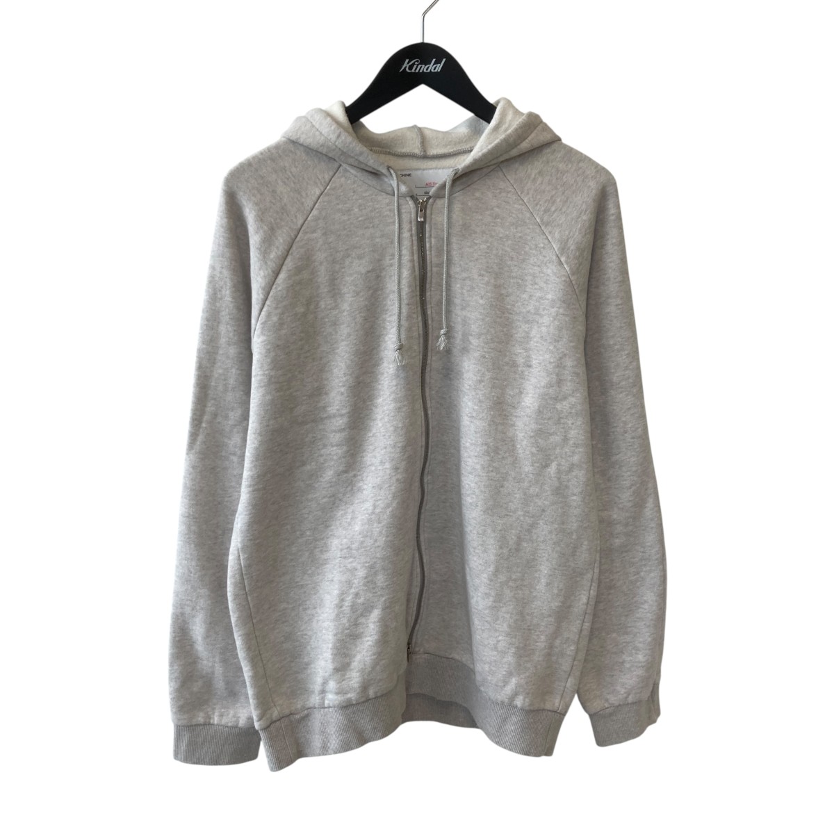 【中古】\u003cBR\u003eA MACHINE\u003cBR\u003eAIS Standard E．T． HOODIE ジップパーカー 25-ETH 薄墨色 大きさ：3\u003cBR\u003e【必要経費思いかえす】