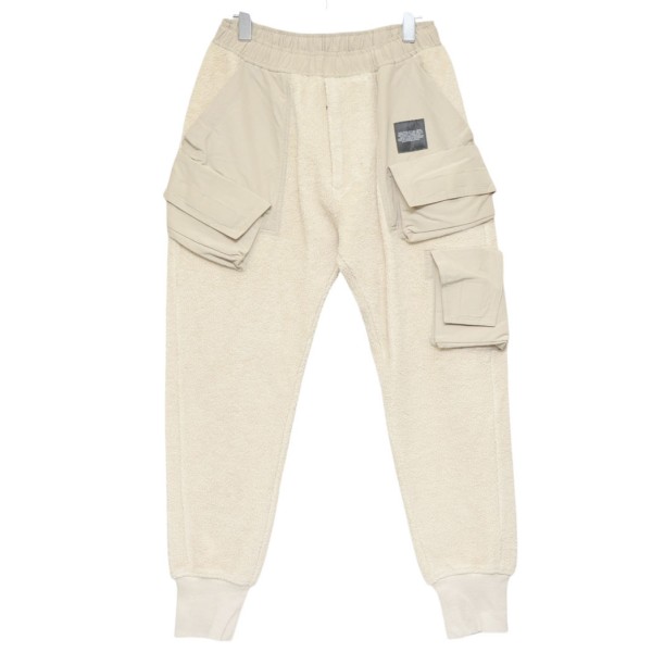 【中古】\u003cBR\u003eJULIUS\u003cBR\u003e2022SS HEAVY BOA CARGO PANTS ボアカーゴパンツ 767PAM9 ベージュ 大きさ：2\u003cBR\u003e【通貨価値思いなおす】