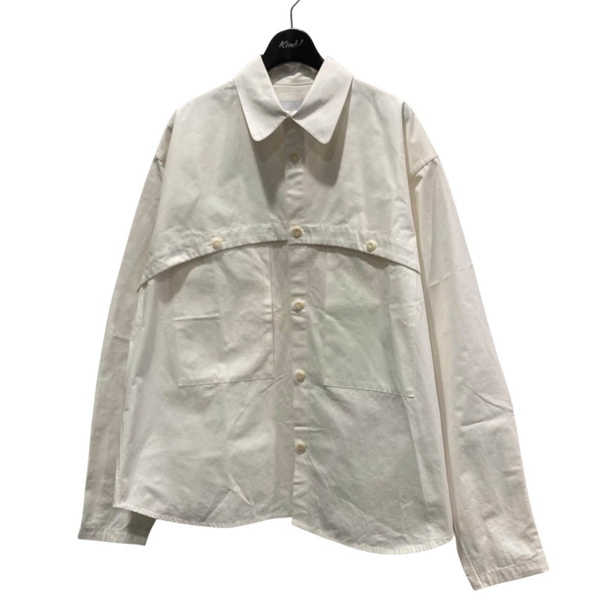 【中古】 sage NATION 24AW MARTIAL SHIRT デザインシャツ S095 ホワイト サイズ：S 【価格見直し】 29,370円