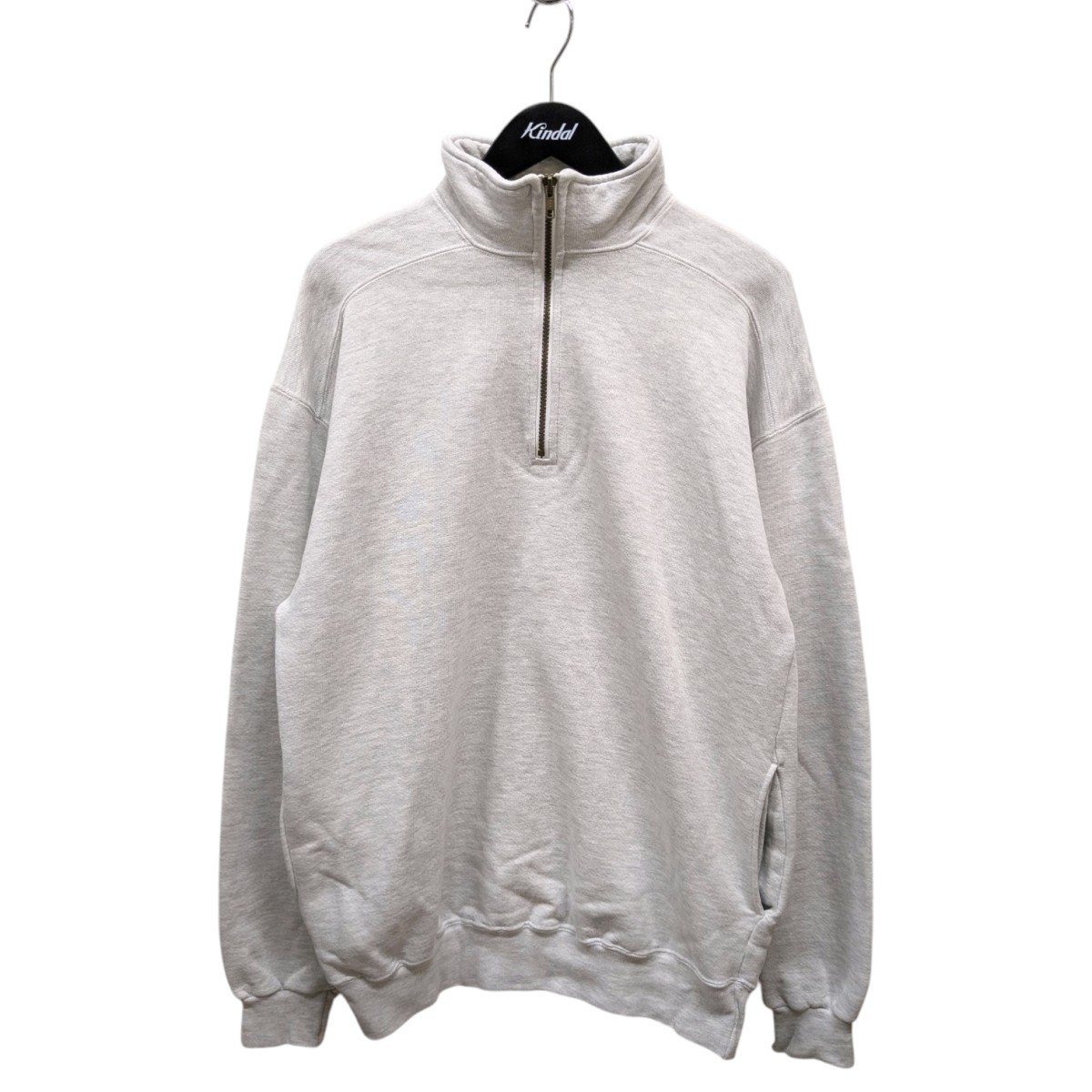 【中古】 L．L．Bean×RUSSELL ATHLETIC　 90年代 USA製 ハーフジップスウェット ライトグレー サイズ：L 【120226】（エルエルビーン×ラッセルアスレティック） 6,717円