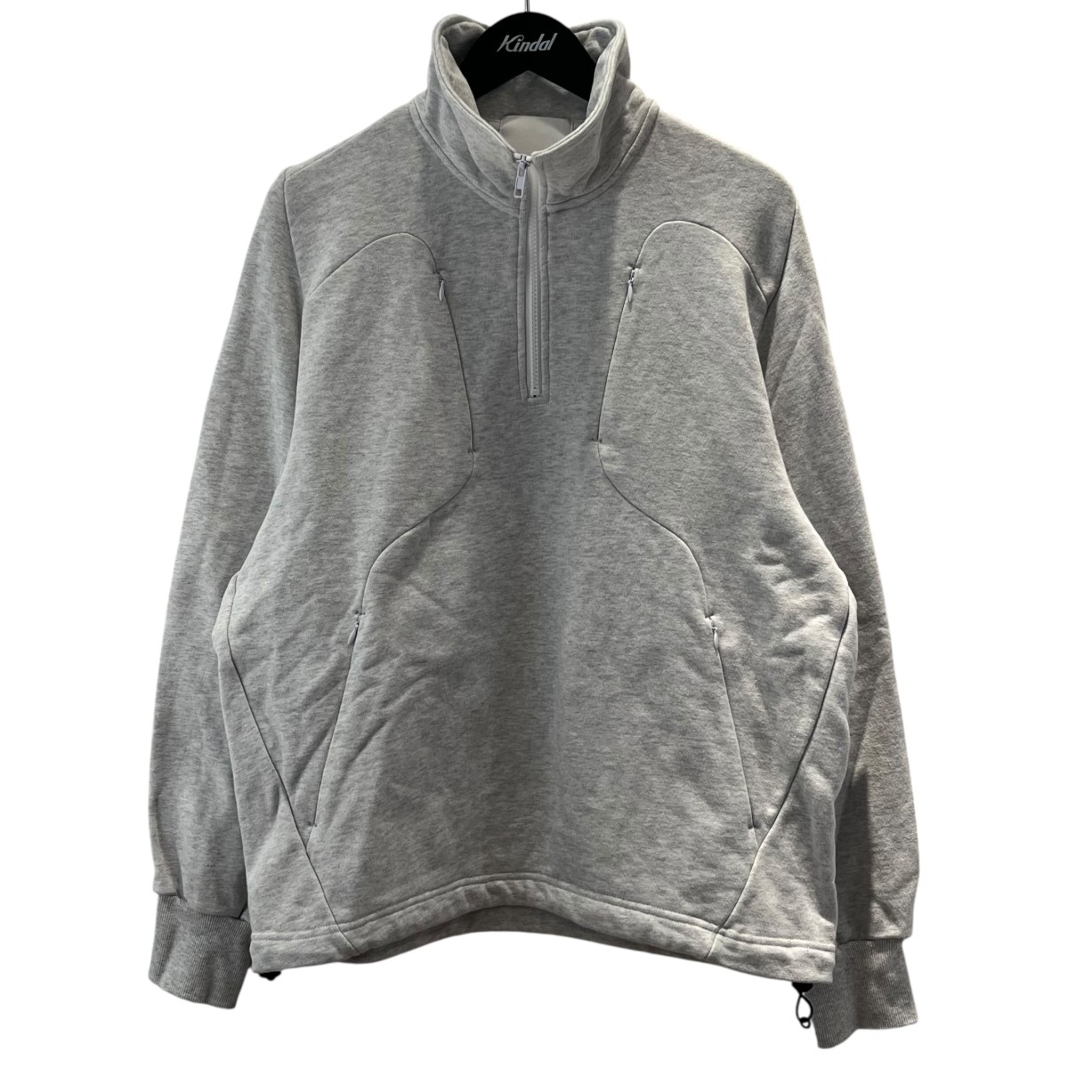【中古】 KAIKO　 ハーフジップスウェット KAIKO-23-010 グレー サイズ：1 【041025】（カイコー）
