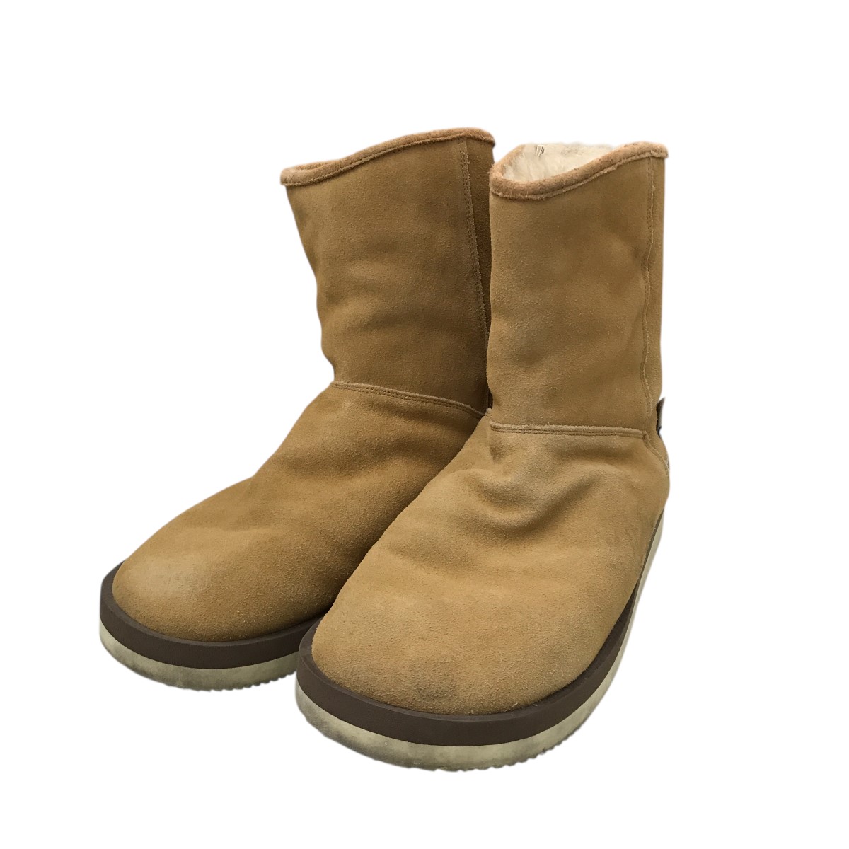 【中古】 suicoke　 ムートンブーツ ELS-VMDLX キャメル サイズ：28.0cm 【051025】（スイコック）