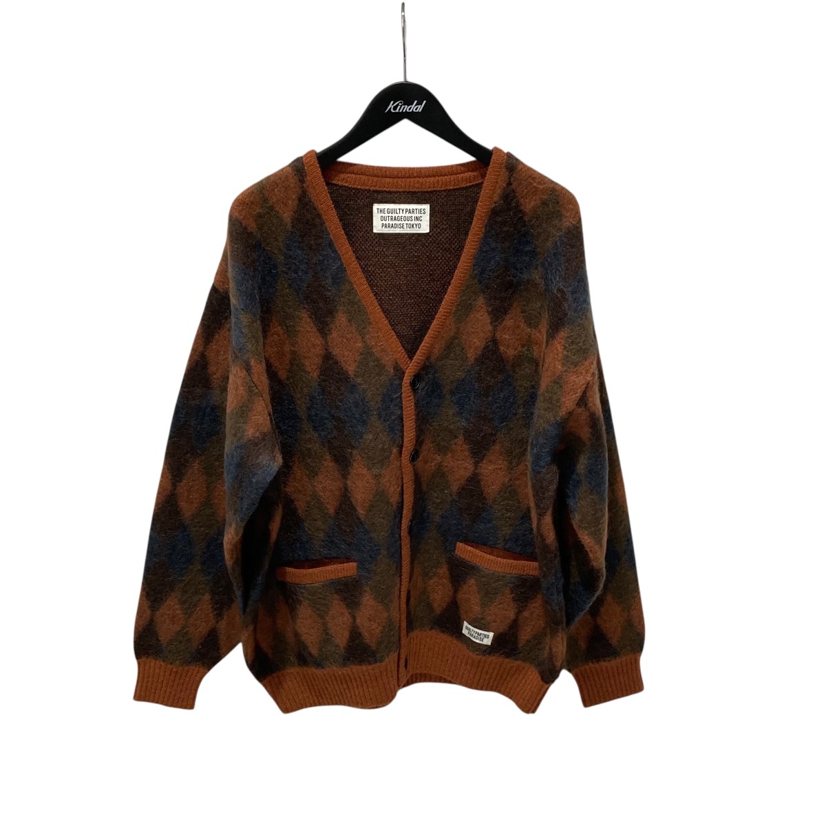 楽天市場】WACKO MARIA TIM LEHI KNIT JACQUARD CARDIGAN Mサイズ