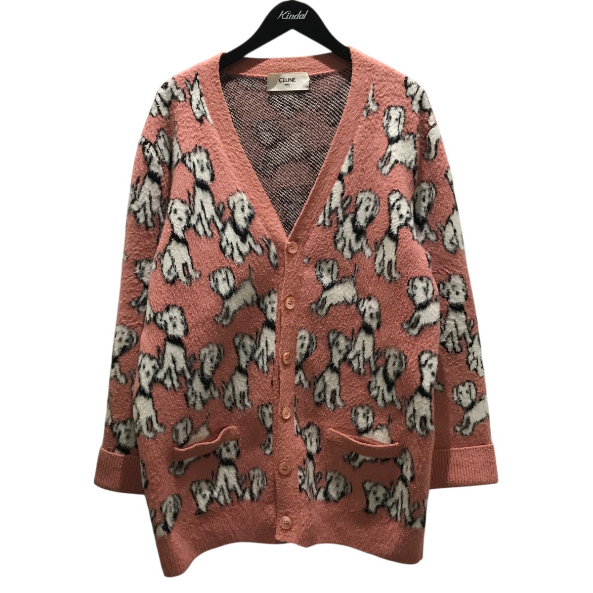 楽天市場】【セリーヌ】Celine 23SS ストライプ ウール ノーカラー