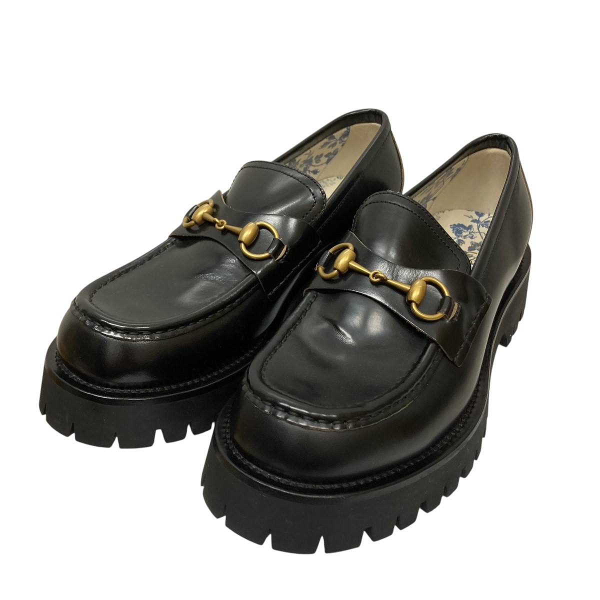 楽天市場】【グッチ】Gucci 20AW ラグソール ビー 刺繍 ホースビット