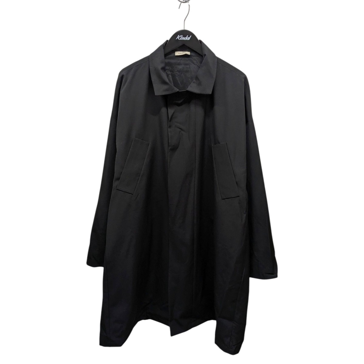 【中古】FEAR OF GODジップコート 139190 ブラック サイズ:48【価格見直し】|ブランド古着のカインドオル