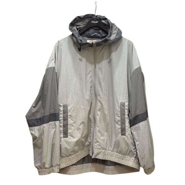 【中古】 REMI RELIEF　 ナイロンウェザーベンチレーションフーディージャケット ライトグレー サイズ：M 【051025】（レミレリーフ）