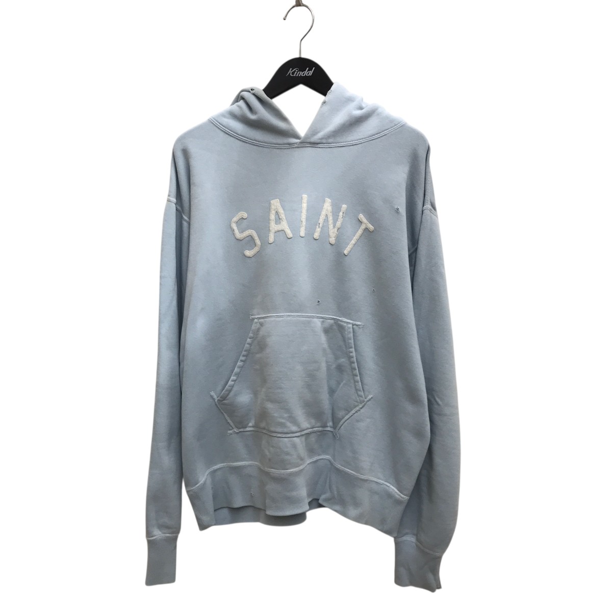 楽天市場】SAINT MxxxxxxSAINT PATCH HOODIE / NAVYセント ロゴ