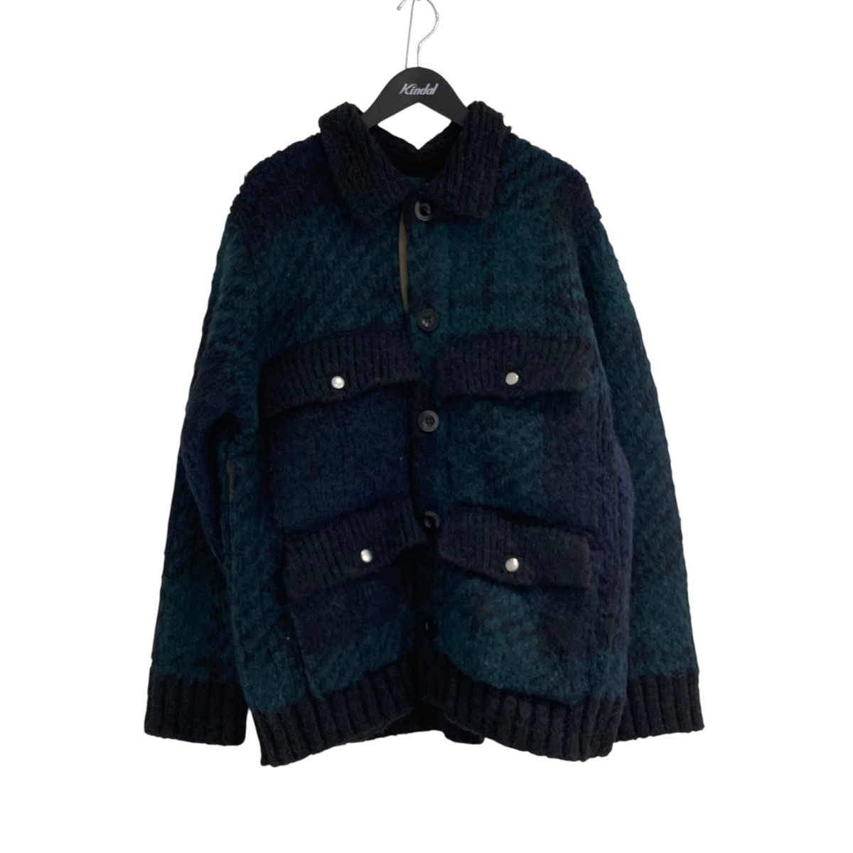 sacai 22aw スーチングウールニットジャケット sacai 22aw スーチングウールニットジャケット Sacai (サカイ) 22AW