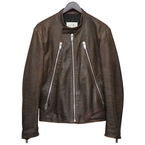 売り切り希望MM6 Maison Margiela シングルライダースジャケット 売り切り希望MM6 Maison Margiela シングルライダースジャケット