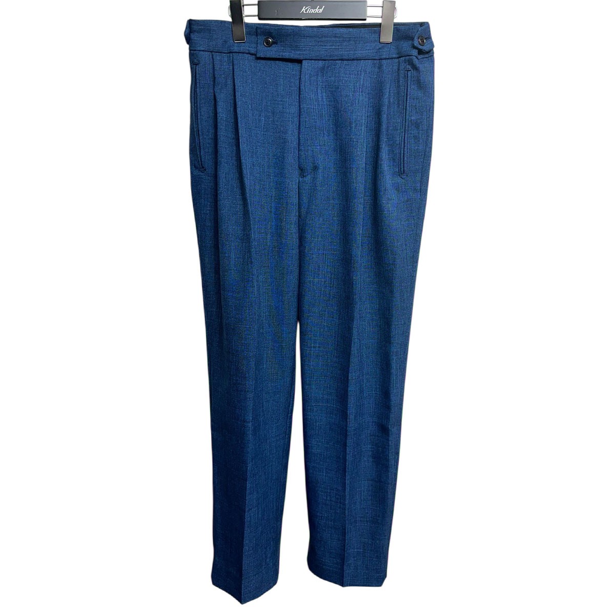 【中古】 Needles　 Tucked Side Tab Trouser-Poly Chambray タックサイドタブトラウザー MR191 ブルー サイズ：M 【061025】（ニードルズ） 8,498円