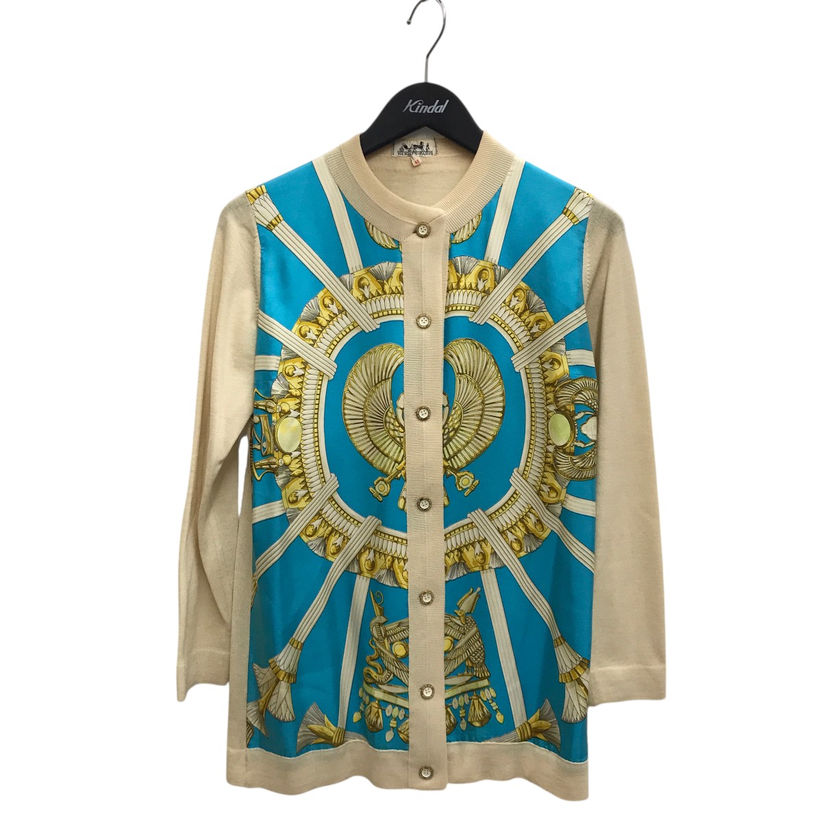 楽天市場】【アパレル】HERMES エルメス カーディガン シルク100