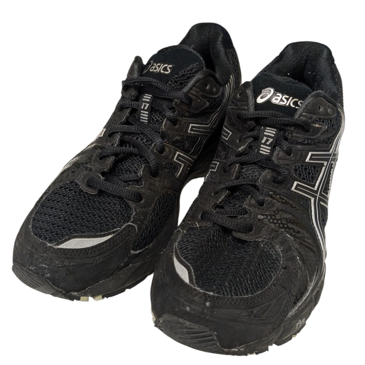 【中古】 asics GEL-KAYANO14 スニーカー F360111 PY ブラック サイズ：25.5cm 【価格見直し】