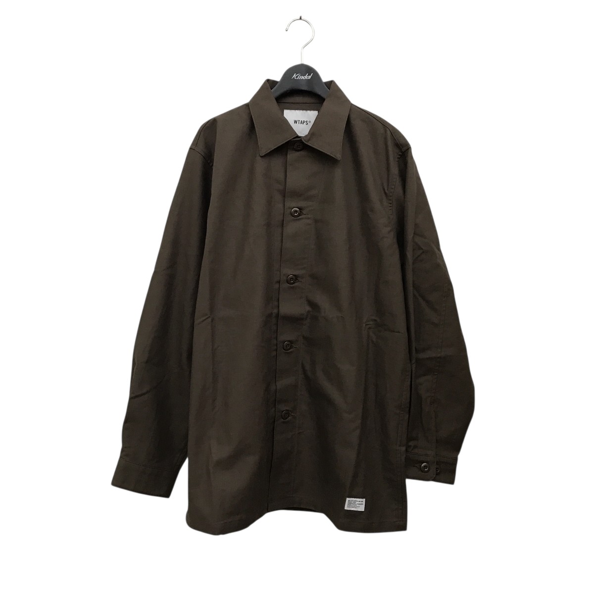 楽天市場】WTAPS 25ss VEINY/LS/COTTON.TWILL SIZE-XL 251WVDT-SHM03