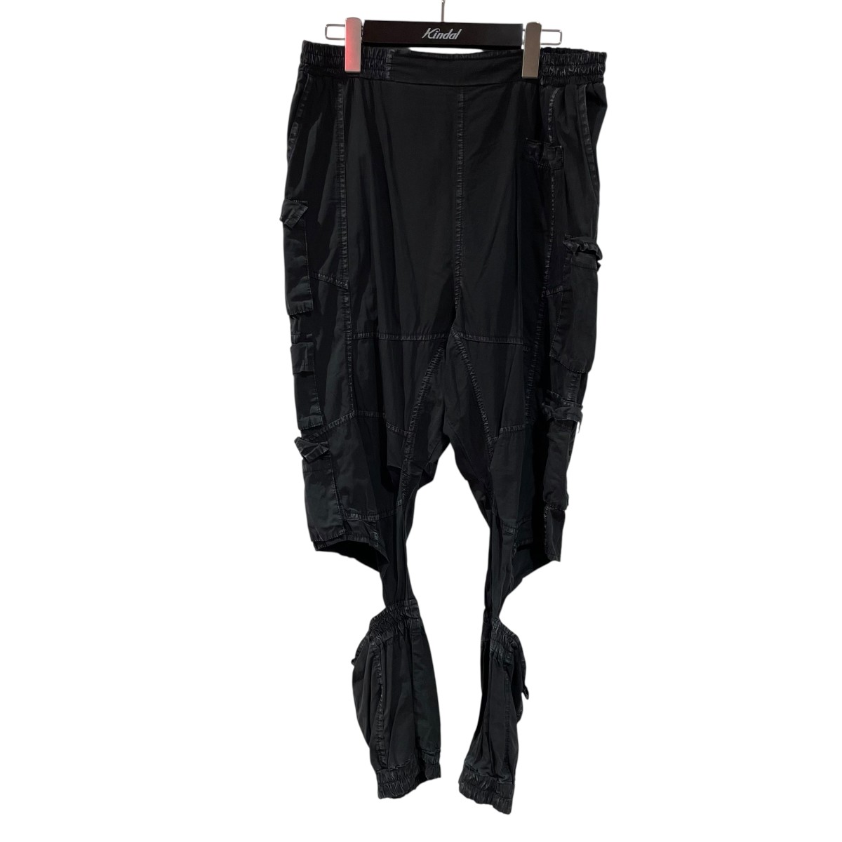 【中古】 DEMOBAZA カーゴパンツ グレー サイズ：L 【価格見直し】