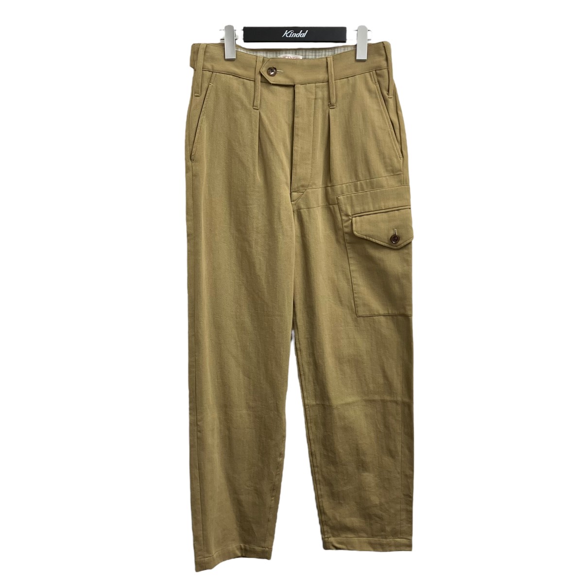 【中古】 NICENESS　 GINSBERG パンツ NN-0403T13 ベージュ サイズ：S 【091025】（ナイスネス）