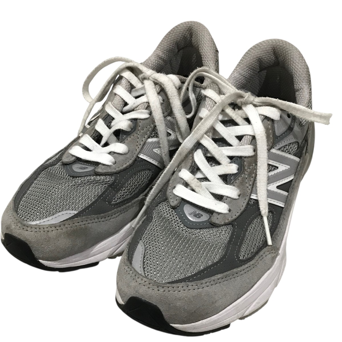 【中古】 NEW BALANCE スニーカー W990GL8 グレー サイズ：24.5 【価格見直し】