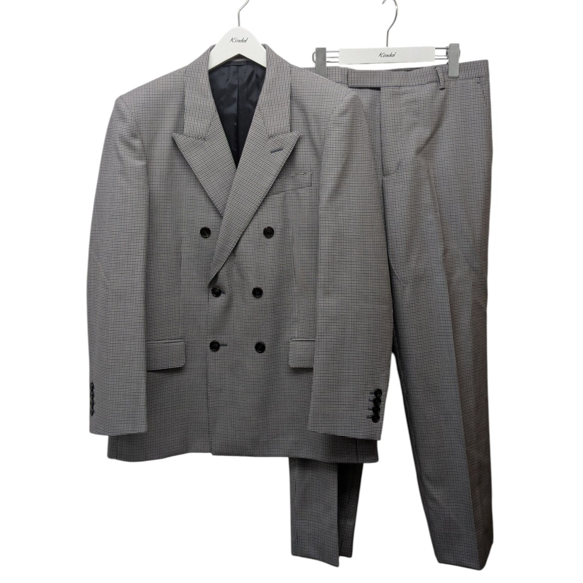 グッチ　GUCCI グレー　スーツ 美品】GUCCI グッチ グレースーツ ジャケット＆パンツ 28E7FL
