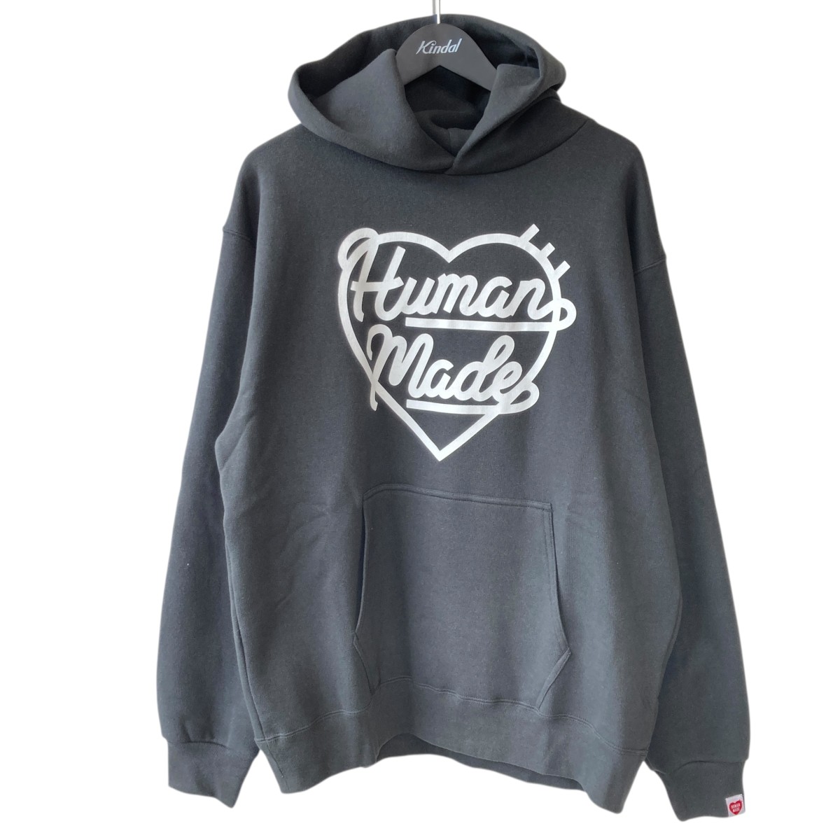 Human Made ハートロゴ パーカー 黒 HUMAN MADE ヒューマンメイド HEART HOODIE ハートロゴプル