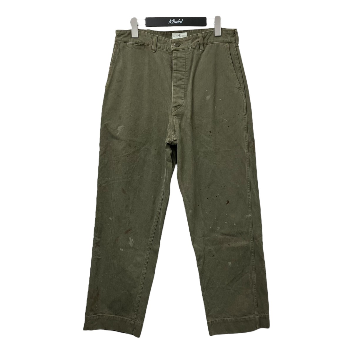 楽天市場】【中古】HERILL 25SS khaki別注 Duck Cargo Pants カーゴ