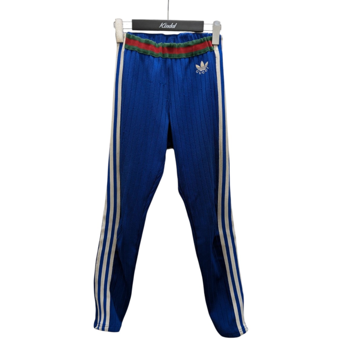 【中古】 GUCCI×adidas トラックパンツ 700501 ネイビー サイズ：S 【価格見直し】