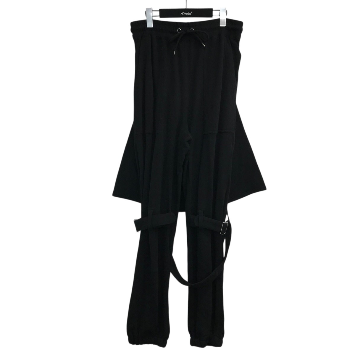 【中古】\u003cBR\u003eFACETASM\u003cBR\u003e「PARACHUTE SWEAT PANTS」 パラシュートスウェットパンツ SRO PT U05 黒いこと 大きさ：4\u003cBR\u003e【通貨価値思いなおす】