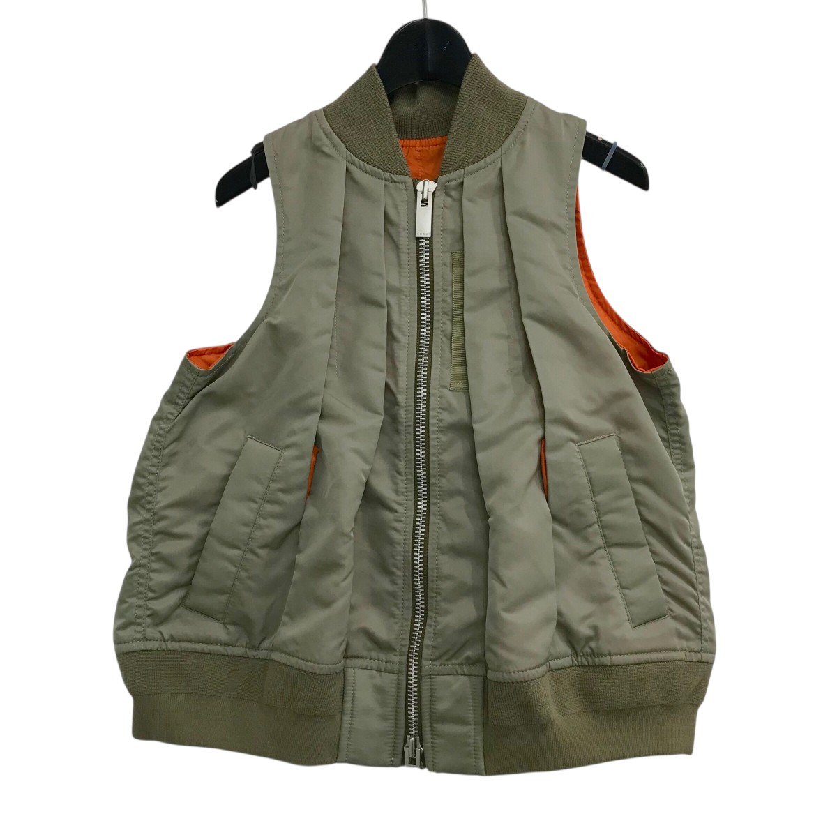 楽天市場】【中古】サカイ sacai 22SS Nylon Twill Mix Vest MA-1
