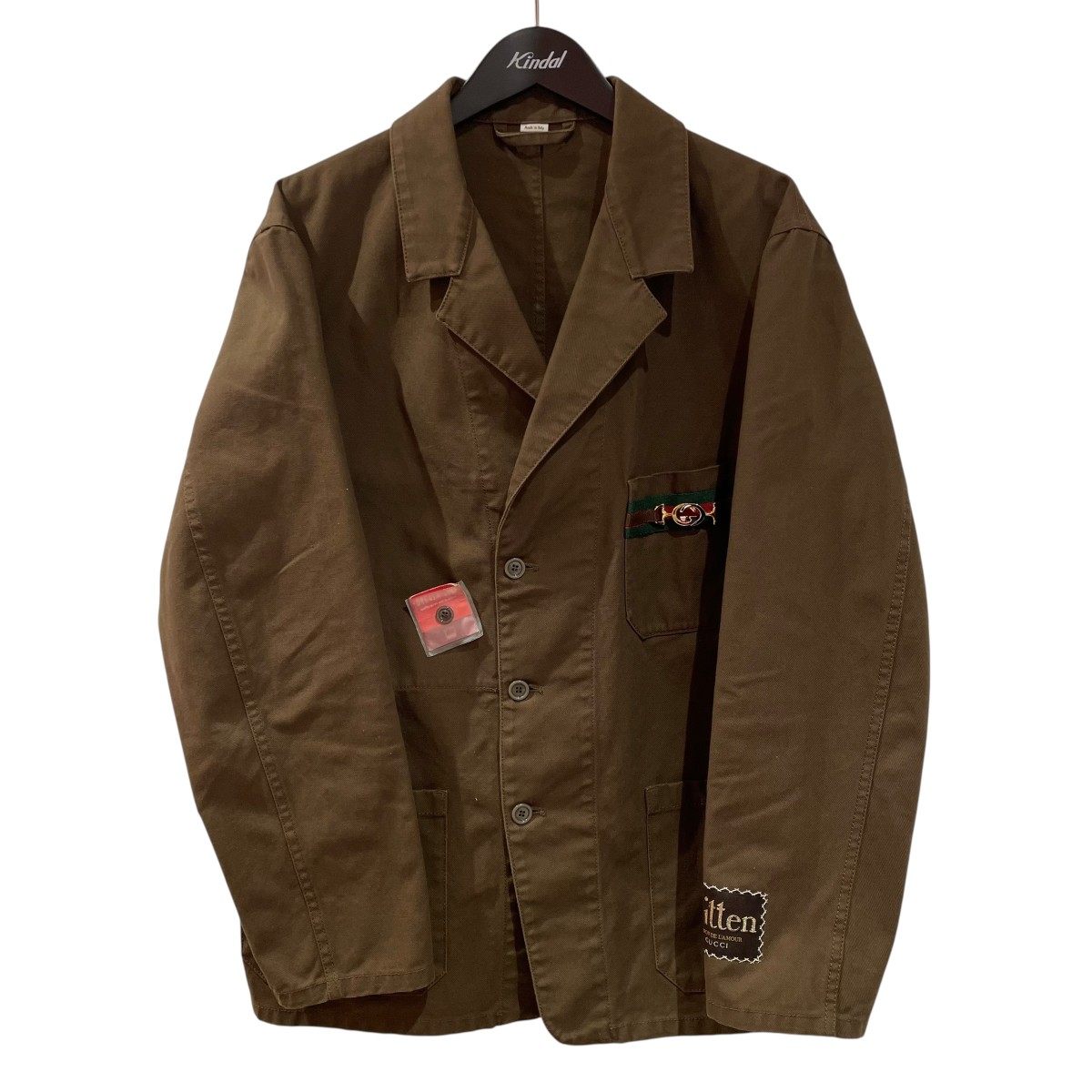 楽天市場】【グッチ】Gucci 現行品 ストレッチ テーラードジャケット