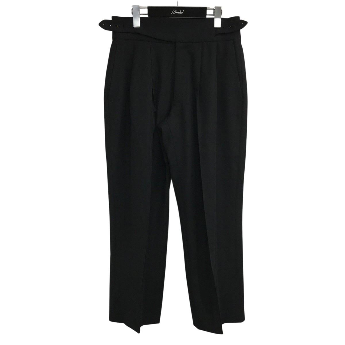 【中古】 RAINMAKER 「STUD BUTTON GURKHA TROUSERS」 グルカパンツ RM222 017 ブラック サイズ：3(44) 【価格見直し】
