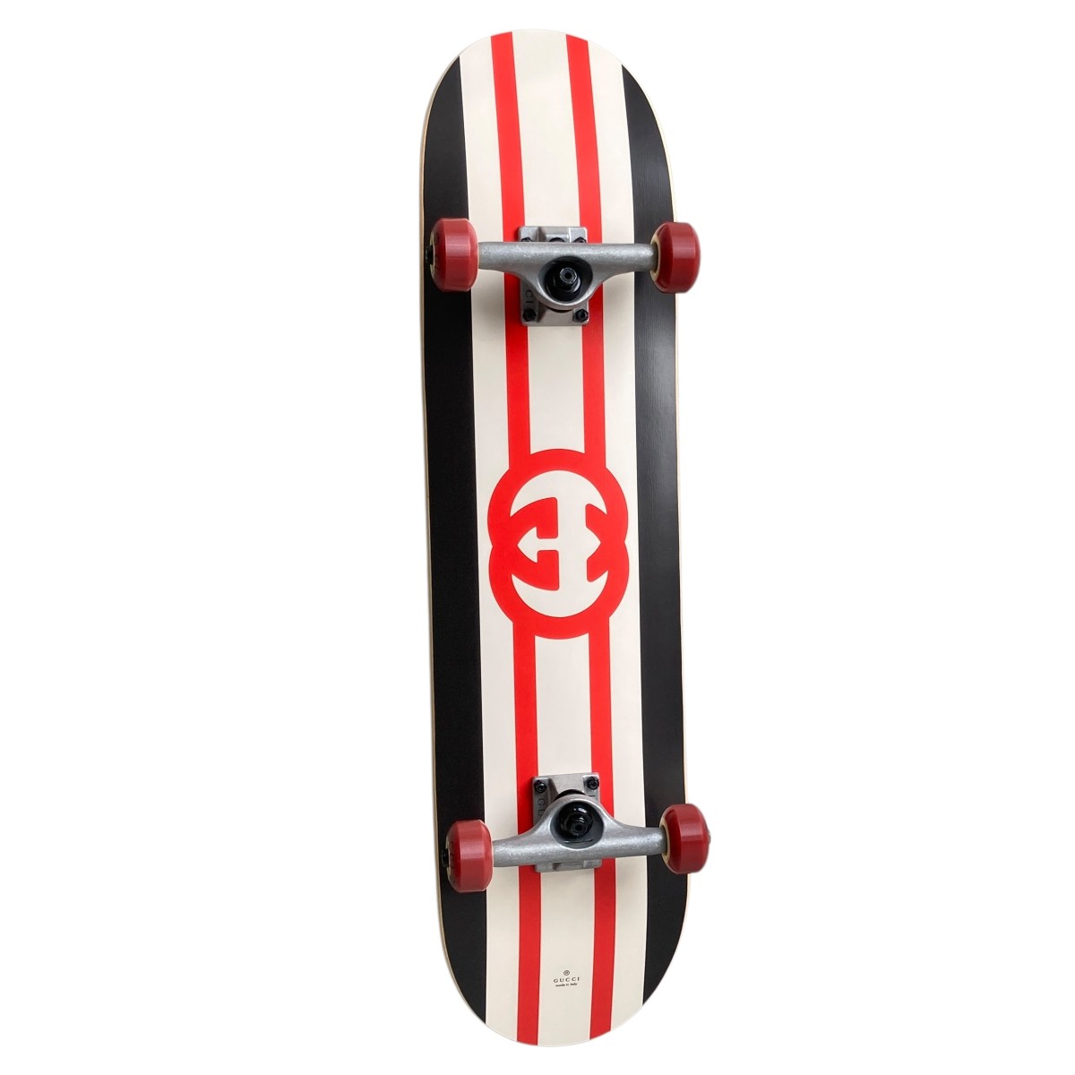 【中古】GUCCI インターロッキングG  滑るゲーム盤 甲板 赤いこと、黒いこと 【111025】（グッチ）