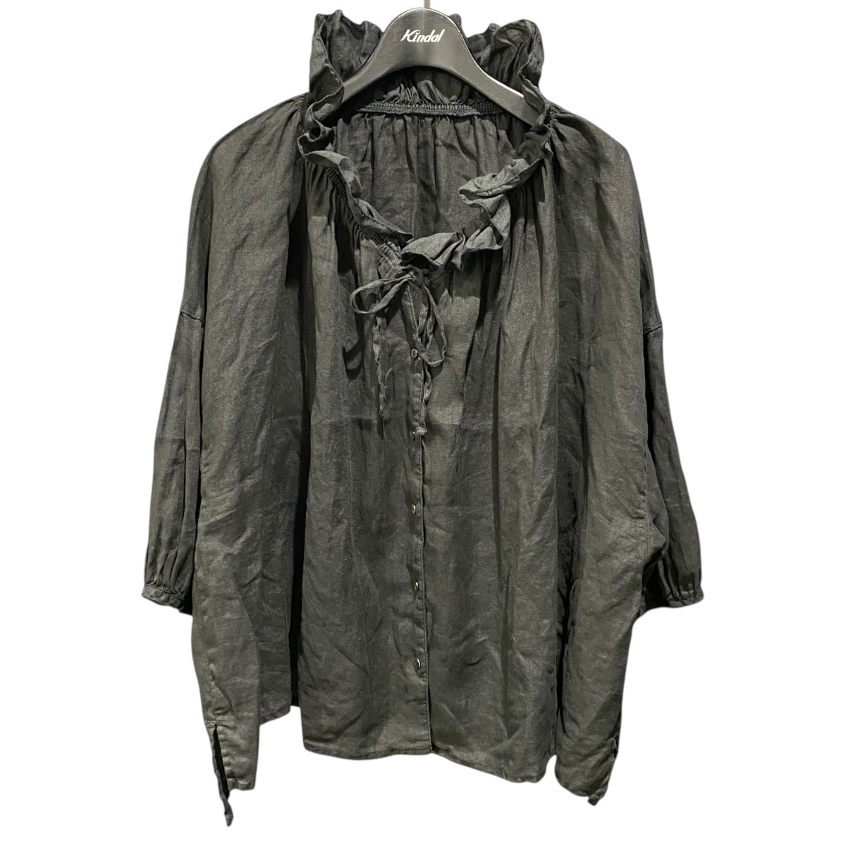 楽天市場】【中古】nest Robe23AW リネン近江晒しプチフリルチュニック