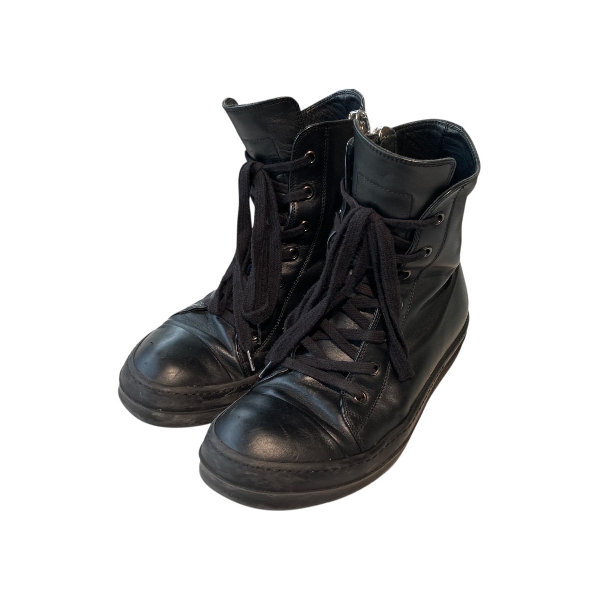 楽天市場】【中古】Rick Owens × CONVERSE DBL DRKSTAR BLACK HI CUT