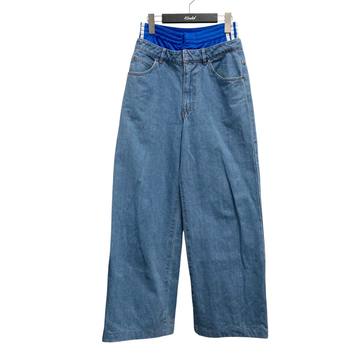 楽天市場】【中古】adidas×KSENIASCHNAIDER Patchwork Jeans