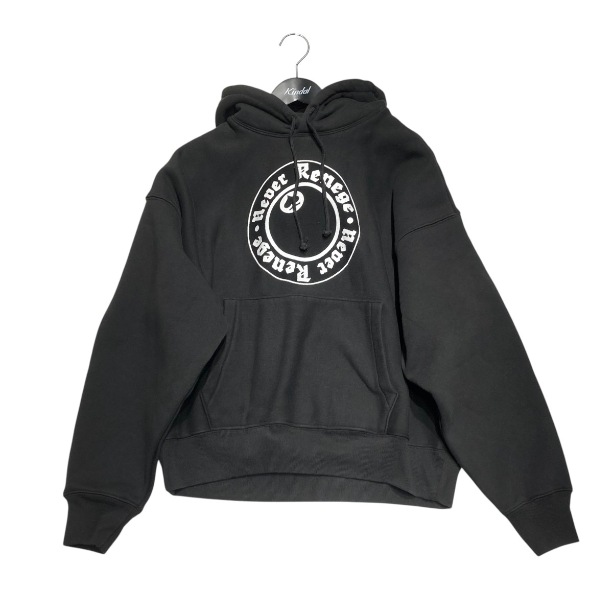 【中古】 stussy 25SS denim tears graphic hoodie プルオーバーパーカー 318050 ブラック サイズ：M 【価格見直し】