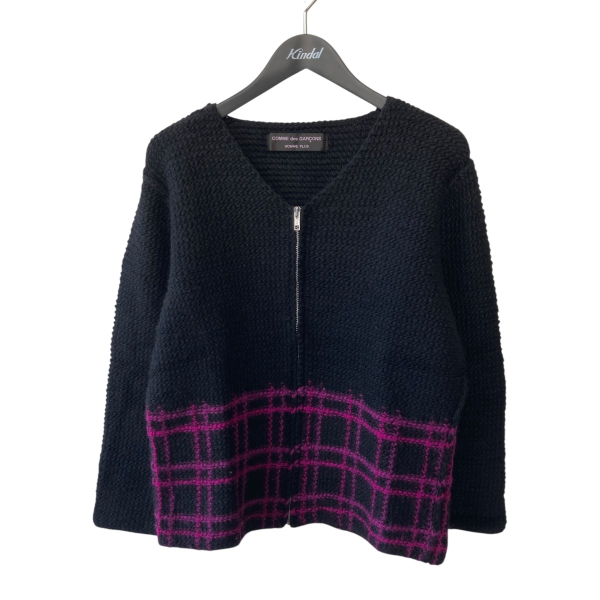 【中古】COMME des GARCONS ジレー PN-040180 黒いこと 【080426】（コムデギャルソン）