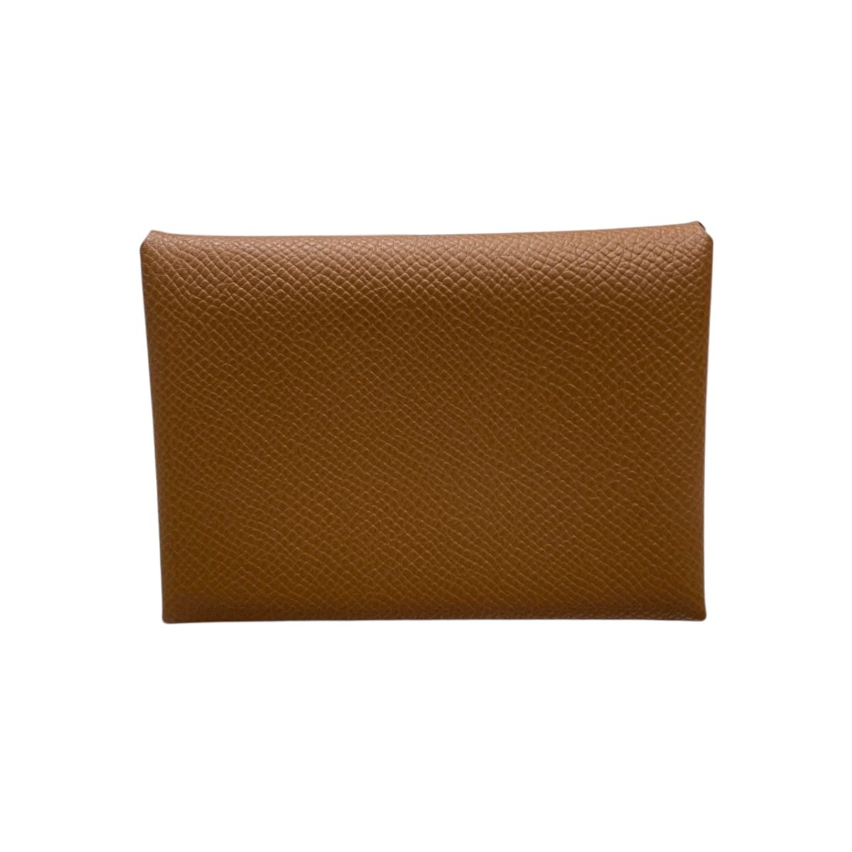 【中古】HERMES カルヴィデュオ 歌留多容れもの 赤銅色 【151025】（エルメス）