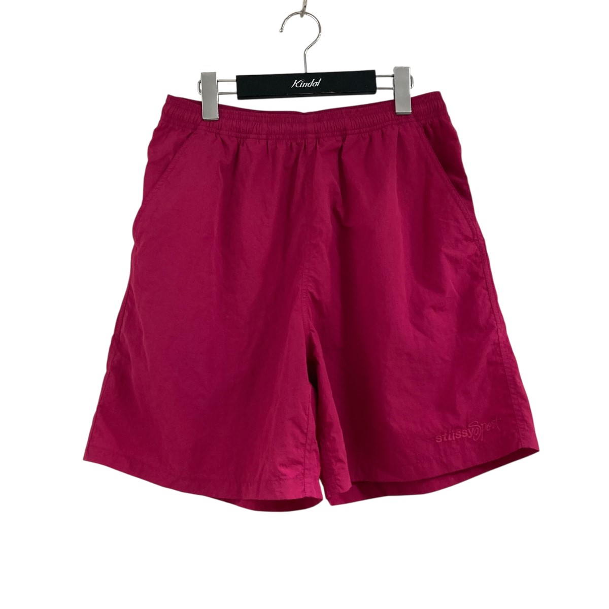 楽天市場】【中古】stussyシワ加工ストライプハーフパンツ グレー