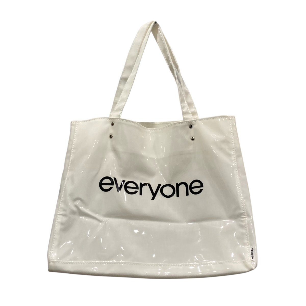 エブリワンナイロントートバッグ everyone nylon logo tote bag (OLIVE) | everyone