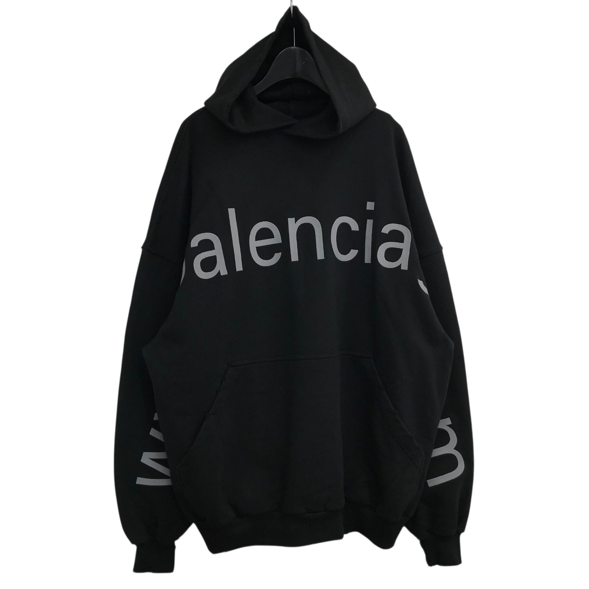 楽天市場】【中古】BALENCIAGA TAB WORN-OUT ZIP-UP HOODIE